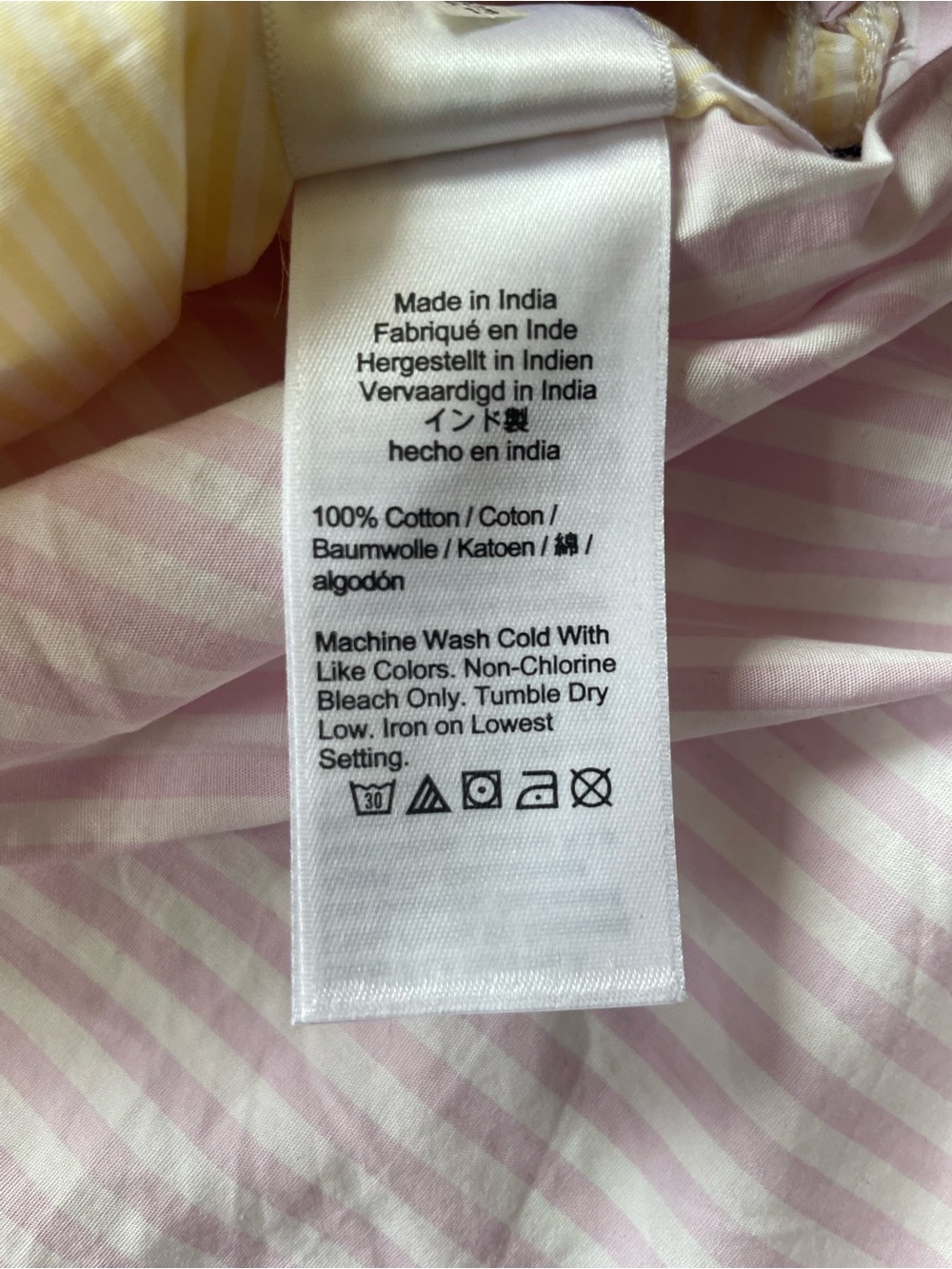 J. Crew Pastel Multi-Panel Stripe Button-Up Shirt - Picture 3 of 10